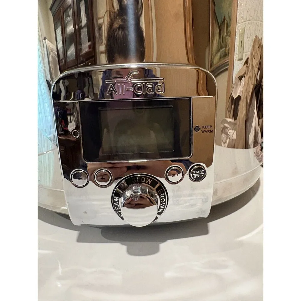 All-Clad 5qt Crock Base and lid ONLY *NO CROCK